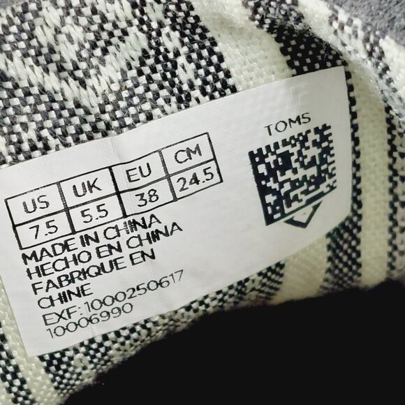 Toms Desert Grey Suede Leather Wedge Booties B135 - Picture 9 of 11